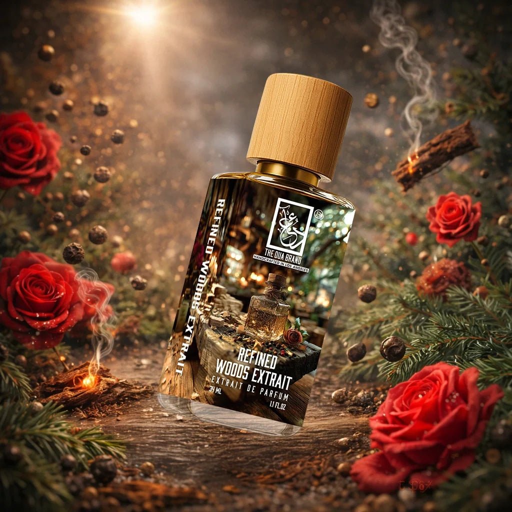 Dua Refined Woods Extrait - FragranceGems