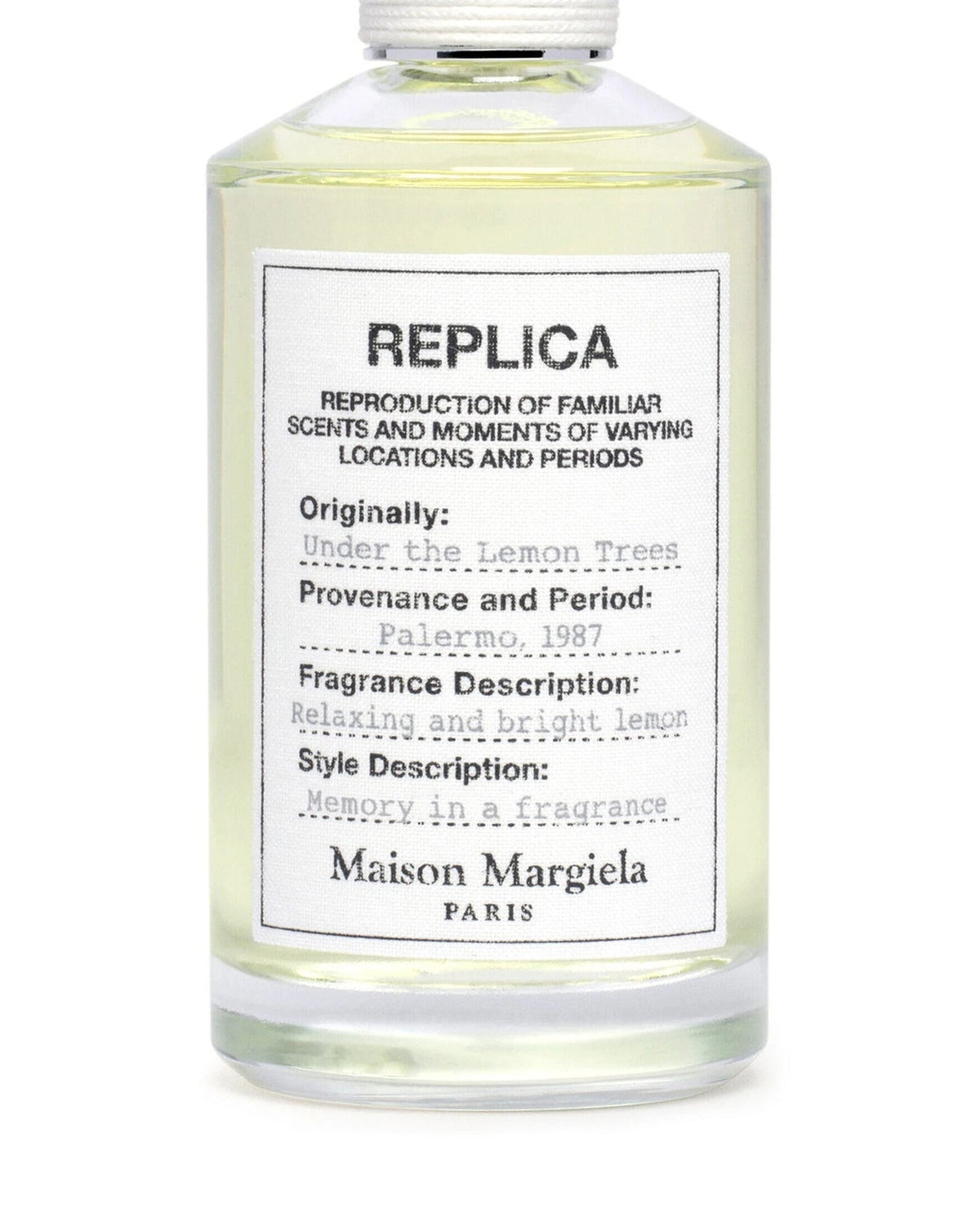 Maison Margiela Replica Under the Lemon Trees Eau de Toilette (100ml) - FragranceGems