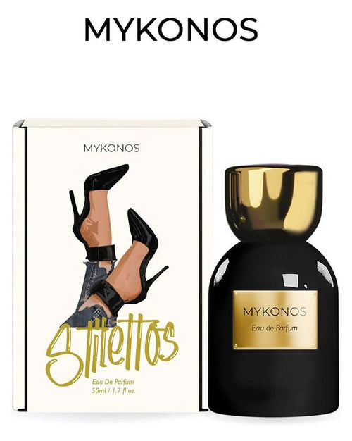 Mykonos Stilettos (50ml) – Eaux de Parfum, flacon