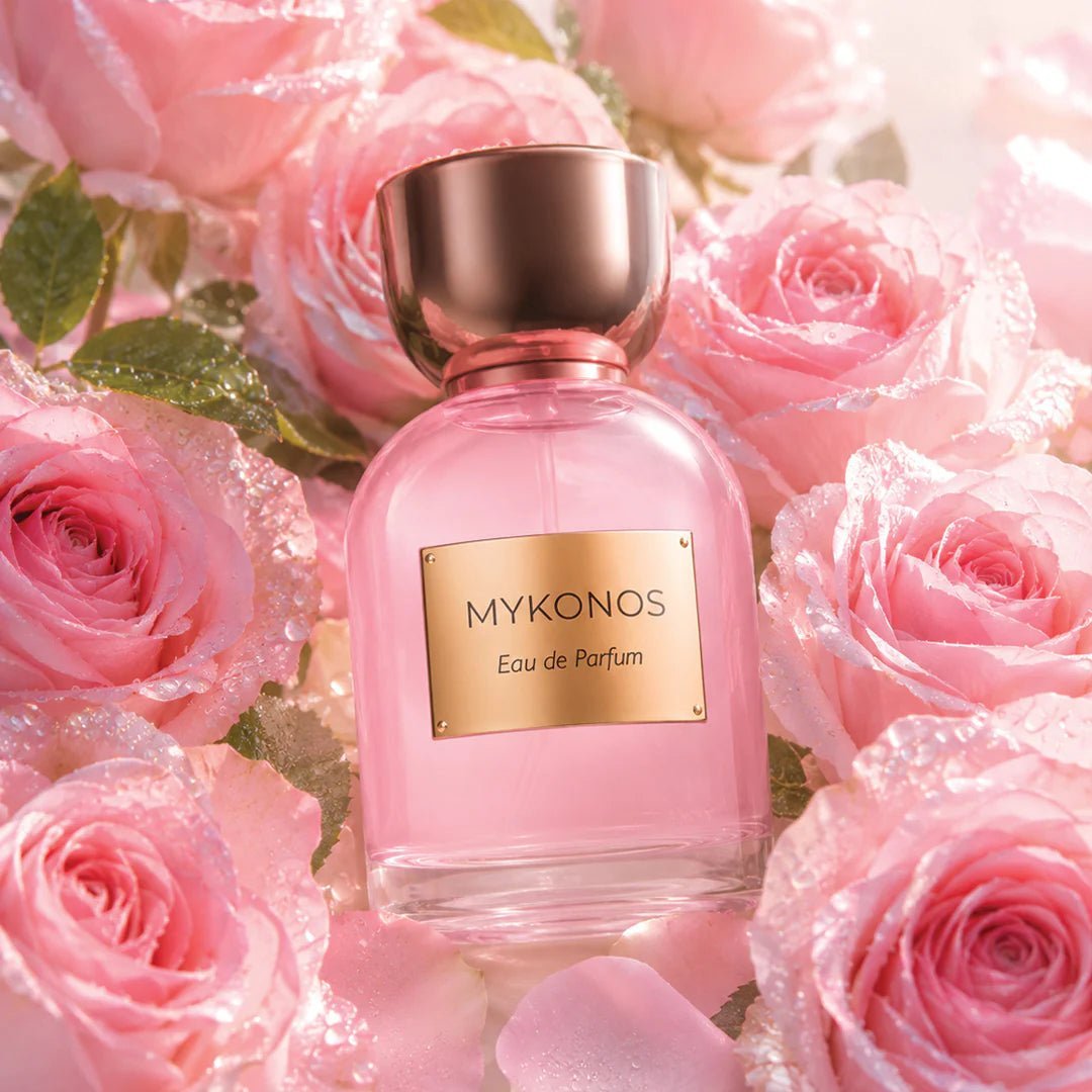 Mykonos Xoxo Rosy (50ml) – Eaux de Parfum, verpakking