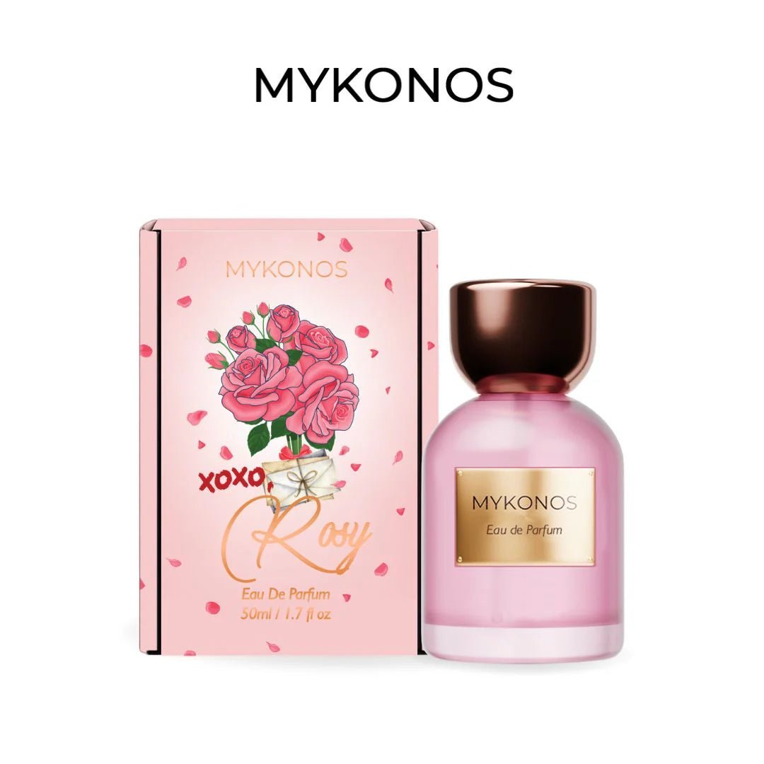 Mykonos Xoxo Rosy (50ml) – Eaux de Parfum, flacon