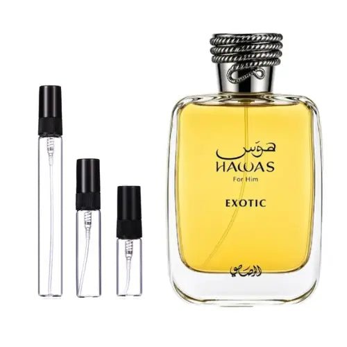 Rasasi Sample Service – parfum, productfoto